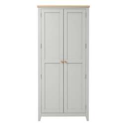 2 Door Hallway Cupboard - Chester Dove Grey - The Cotswold Company - thumbnail 7