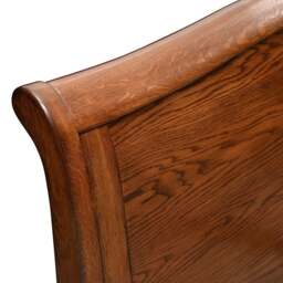 Double Sleigh Bed - Winchcombe Dark Oak - The Cotswold Company - thumbnail 7