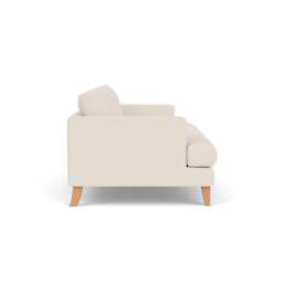 3 Seater Sofa - Cream - House Weave - Jackson - The Cotswold Company - thumbnail 3