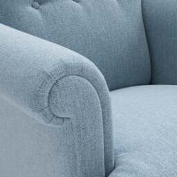 Armchair - Teal marl - Rustic Weave - Harriet - The Cotswold Company - thumbnail 5