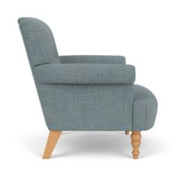 Armchair - Teal marl - Rustic Weave - Harriet - The Cotswold Company - thumbnail 3