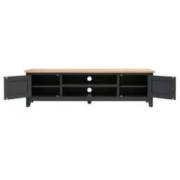 Extra Large TV Stand up to 75 - Chester Charcoal - The Cotswold Company - thumbnail 6