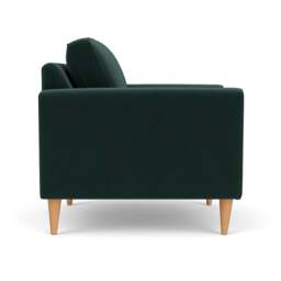 Armchair - Lake - Matt Velvet - Saxon - The Cotswold Company - thumbnail 3