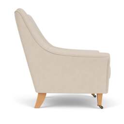 Armchair - Lily White - House Linen Mix - Martha - The Cotswold Company - thumbnail 3