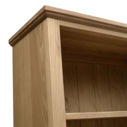 Elkstone Mellow Oak Alcove Display Cabinet - The Cotswold Company - thumbnail 6
