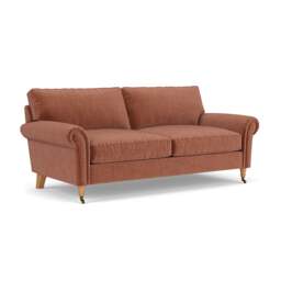 3 Seater Sofa - Cinnamon - Eco Chenille - Osbourne - The Cotswold Company - thumbnail 1