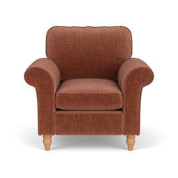 Armchair - Cinnamon - Eco Chenille - Hurley - The Cotswold Company - thumbnail 2
