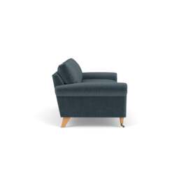 4 Seater Sofa - Teal - Eco Chenille - Osbourne - The Cotswold Company - thumbnail 3