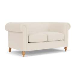 2 Seater Sofa - Cream - House Weave - Rayner - The Cotswold Company