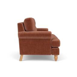2 Seater Sofa - Cinnamon - Eco Chenille - Talbot - The Cotswold Company - thumbnail 3