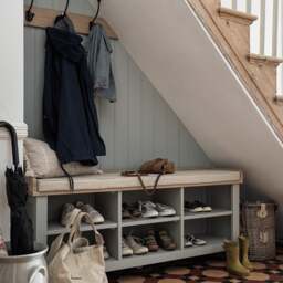5 Hook Coat Rack - Chester Oak - The Cotswold Company - thumbnail 4