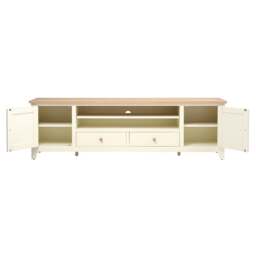 XXL TV Stand up to 90 - Chester Classic Cream - The Cotswold Company - thumbnail 4