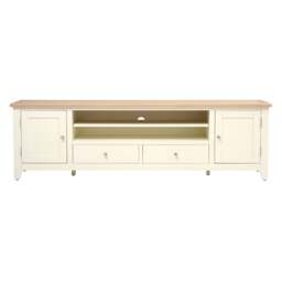 XXL TV Stand up to 90 - Chester Classic Cream - The Cotswold Company - thumbnail 3
