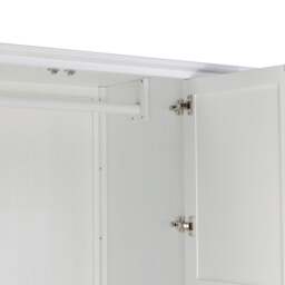 Berkeley White Oak Triple Wardrobe - The Cotswold Company - thumbnail 6