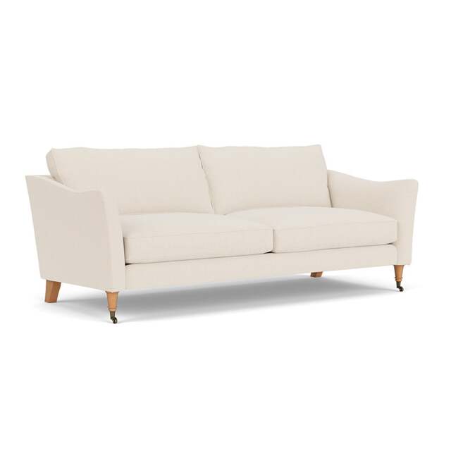 4 Seater Sofa - Cream - House Weave - Robinson - The Cotswold Company - image 1
