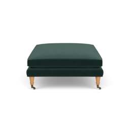 Foot Stool - Lake - Matt Velvet - Taylor - The Cotswold Company - thumbnail 3
