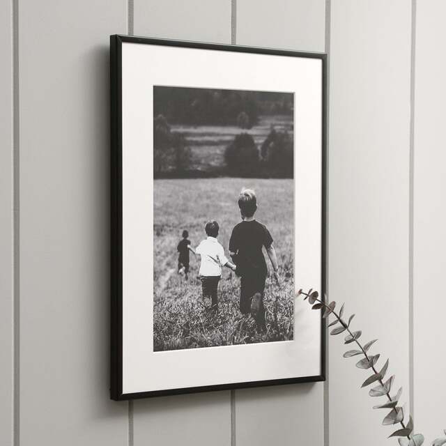 Photo Frame A4 - Fine Black Metal - The Cotswold Company - image 1