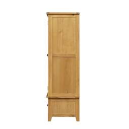 Oakland Rustic Oak Double Wardrobe - The Cotswold Company - thumbnail 5