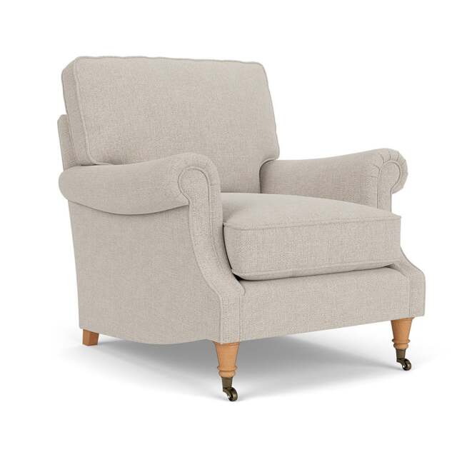 Armchair - Natural - Aquaclean Oxford - Taylor High Back - The Cotswold Company - image 1