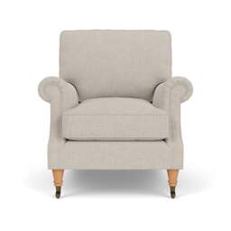 Armchair - Natural - Aquaclean Oxford - Taylor High Back - The Cotswold Company - thumbnail 2