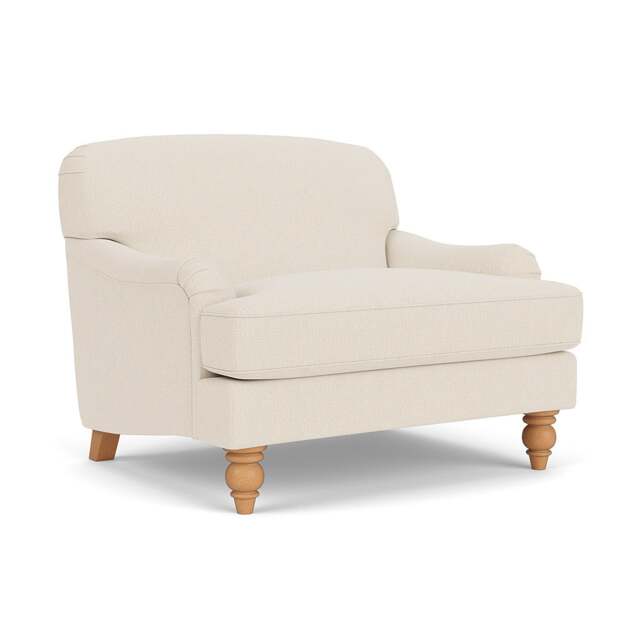 Love Seat - Cream - House Weave - Ashbee - The Cotswold Company - image 1