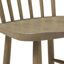 Elkstone Smoked Oak Spindleback Dining Chair - The Cotswold Company - thumbnail 6