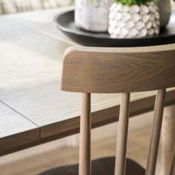 Spindleback Dining Chair - Elkstone Smoked Oak - The Cotswold Company