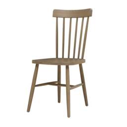 Elkstone Smoked Oak Spindleback Dining Chair - The Cotswold Company - thumbnail 4