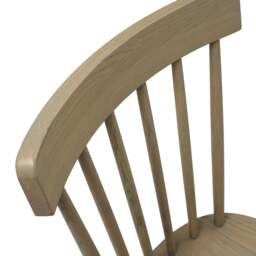 Elkstone Smoked Oak Spindleback Dining Chair - The Cotswold Company - thumbnail 7