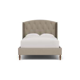 Double Classic Bedstead - Dove Grey - House Linen Mix - Gilmore - The Cotswold Company - thumbnail 2