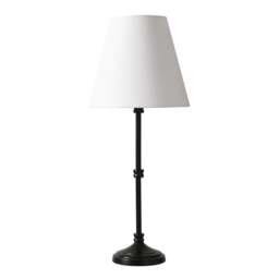 Clover Black Table Lamp - Home Accessories - The Cotswold Company - thumbnail 4