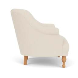 Armchair - Cream - House Weave - Everett - The Cotswold Company - thumbnail 3