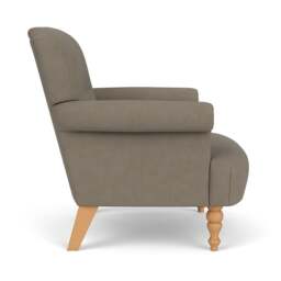 Armchair - Mid Grey - House Linen Mix - Harriet - The Cotswold Company - thumbnail 3