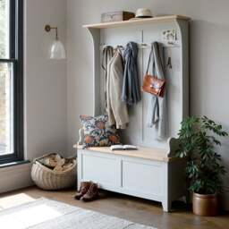Hallway Tidy - Chester Dove Grey - The Cotswold Company - thumbnail 2