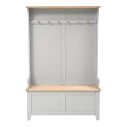 Hallway Tidy - Chester Dove Grey - The Cotswold Company - thumbnail 4