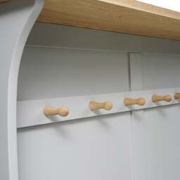 Hallway Tidy - Chester Dove Grey - The Cotswold Company - thumbnail 7