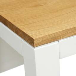 Chalford Warm White Desk with Bookcase and Filing Cabinet - The Cotswold Company - thumbnail 5
