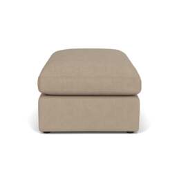 Foot Stool - Natural - House Linen Mix - Clarke Large - The Cotswold Company - thumbnail 3