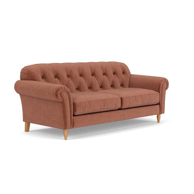 4 Seater Sofa - Cinnamon - Eco Chenille - Chapman - The Cotswold Company - image 1
