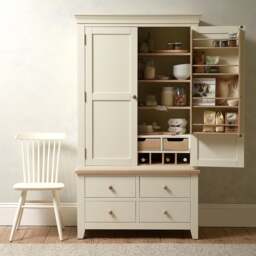 Double Larder - Chester Classic Cream - The Cotswold Company - thumbnail 4
