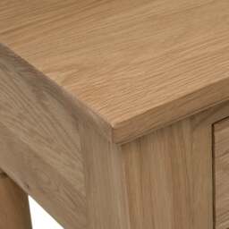 Elkstone Mellow Oak Console Table - The Cotswold Company - thumbnail 6