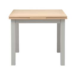 Square Extending Dining Table - Chester Dove Grey - The Cotswold Company - thumbnail 5