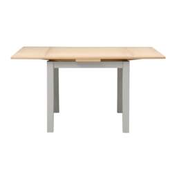 Square Extending Dining Table - Chester Dove Grey - The Cotswold Company - thumbnail 6