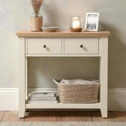 Small Console Table - Chester Classic Cream - The Cotswold Company - thumbnail 2