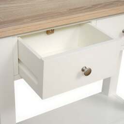 Small Console Table - Chester Classic Cream - The Cotswold Company - thumbnail 3
