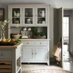 Large Dresser - Chester Dove Grey - The Cotswold Company