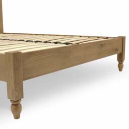 Elkstone Mellow Oak Elkstone Mellow Oak 6ft Super King Bed and 2 Bedside Tables Set - The Cotswold Company - thumbnail 5