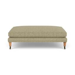 Foot Stool - Apple - Herringbone Weave - Taylor - The Cotswold Company - thumbnail 2