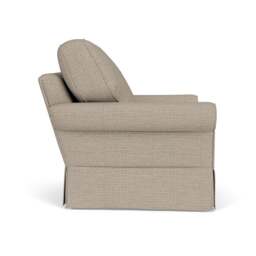 Armchair - Natural - Herringbone Weave - Dawson - The Cotswold Company - thumbnail 3