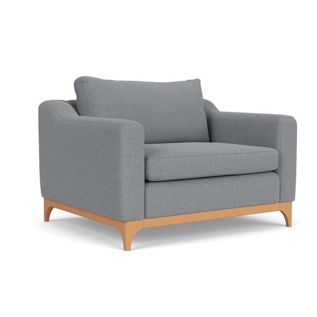 Love Seat - Blue Marl - House Weave - Watson - The Cotswold Company - image 1